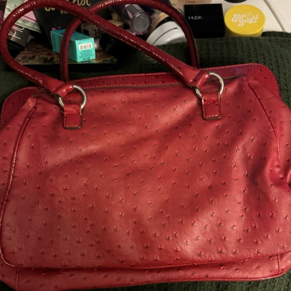 Vintage Red Guess 1981 Handbag - Picture 2 of 7